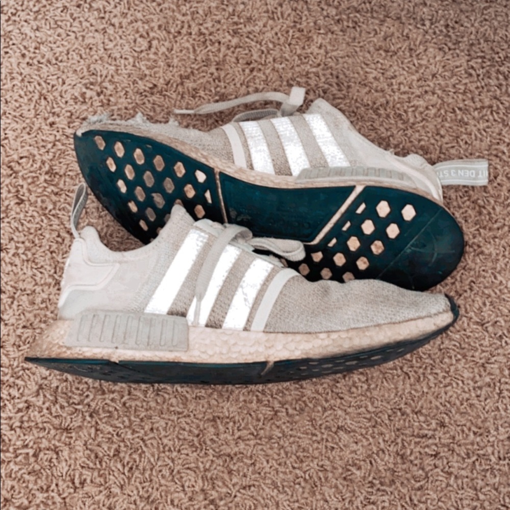 White NMDs Men